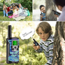 Walkie Talkies for Kids 22 Channel 2 Way Radio 3 Miles Long Range Handheld Walkie Talkies Durable Toy Best Birthday Gifts for 6 Year Old Boys and Girls fit Adventure Game Camping (Blue Camo 1) by TinyTreasures Baby Boutique