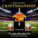 The Wine Savant Football Gifts for Men Dad