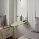 Household Essentials 144222 Over The Door Small Ironing Board with Iron Holder, Natural Cotton Cover Silver by CozyNest Decor