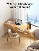 Dreo Space Heater, 1500W Portable Electric Heaters for Indoor Use, PTC Ceramic Heater for Office with Remote, Thermostat, 70°Oscillation, 12H Timer, 5 Modes, Safe Quiet Room Heater for Bedroom by CozyNest Decor