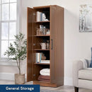 Sauder HomePlus Storage Pantry cabinets, ‎L: 23.25" x W: 17" x H: 71.18", Sienna Oak by CozyNest Decor
