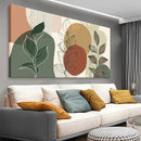 Tsomzxng Large Abstract Boho Wall Art For Living Room Century Modern Canvas Art Wall Decor Picture Painting Aesthetics Botanical Abstract Art Prints Bedroom Office Wall Hanging Decor 29x58 In by CozyNest Decor
