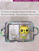 Rectangular Storage Basket Fabric Organizer Bin for Toys,Books,Clothes,Gifts,Pets-Perfect for Home,Office,Nursery,Dorm,Shelf(Rec Forest Dinosaurs) by TinyTreasures Baby Boutique