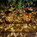 4 Packs Dragonfly&Hummingbird Solar Lantern Lights Outdoor Decor, Hanging Metal Decorations Waterproof with LED Light, Landscape Lights for Garden Patio Yard Lawn Backyard Front Porch by GreenHaven Gardens