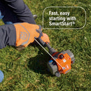 Husqvarna 122L Gas String Trimmer, 22-cc, 2-Cycle, 17-Inch Straight-Shaft Gas Weed Eater with Lightweight Design and T25 Trimmer Head by GreenHaven Gardens