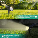 Nekteck Solar Lights Outdoor,10 LED Landscape Spotlights Powered Wall Lights 2-in-1 Wireless Adjustable Security Decoration Lighting for Yard Garden Walkway Porch Pool Driveway (6 Pack, Warm White) by GreenHaven Gardens