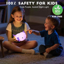 DREAMING MY DREAM Axolotl Night Light for Kids,Cute Axolotl Gifts lamp Rechargeable Light Table Bedside Lamp,LED Animal Silicone Nursery Night Lamp Cute Room Decor for Kids Girls Boys by TinyTreasures Baby Boutique