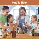 comfoyar Wooden Spoons for Cooking, 7 Pieces Kitchen Cooking Utenails Set with Spatula and Ladle, Heat Resistant Kitchen Cookware for Nonstick Pan-Beech by CozyNest Decor