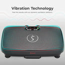 Sunny Health & Fitness Vibration Plate Exercise Machine, Full Body Vibrate Platform for Lymphatic Drainage with Multiple Speeds and Modes, Vibrating Plate Machine for Tension Relief & Weight Loss by CozyNest Decor