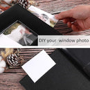RECUTMS Photo Album 4x6 200, Leather Cover Slide In Photo Album for Family Wedding Children Holiday Anniversary Pictures Album (Black) by TinyTreasures Baby Boutique