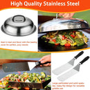 Griddle Accessories Kit, 39PCS Flat Top Grill Accessories Set, Griddle Accessories Set with Basting Cover, Spatula, Scraper, Burger Press, Tongs, Cleaning Kit by GreenHaven Gardens