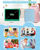 KOKODI 12 Inch LCD Writing Tablet with Anti-Lost Stylus Erasable Doodle Board Colorful Toddler Drawing Pad Car Travel School Games Toys for 3 4 5 6 7 8 Kids Birthday Gift for Girls Boys Adults Green by TinyTreasures Baby Boutique