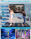 Music Dance Mat for Kids & Adults,Ideal for Fitness Dance Games,899 Games,64GB Memory Card,75 Music Videos,650 Songs.Made of Premium Flannel,for TV use,a Luxurious Gift for Children by TinyTreasures Baby Boutique