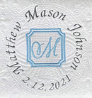 Personalized Baby Blanket Baby Quilt Monogrammed Blankets for Boys and Girls Embroidered Baby Gifts Monkey by TinyTreasures Baby Boutique