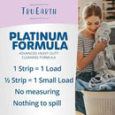 Tru Earth Platinum - Heavy Duty Laundry Detergent Sheets - Up to 64 Loads (32 Count), Lilac Breeze Scent - Ultra-Concentrated Formula - Eco-Friendly Laundry Sheets by CozyNest Decor