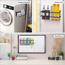 Magnetic Storage Basket, Large Magnetic Fridge Basket with Strong Magnet for Kitchen Laundry Room Office School Organization and Home Dryer Ball Storage, 14.96"x3.74"x5.91" by CozyNest Decor