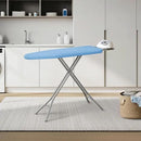 Yaheetech Foldable Ironing Board, Heavy Duty Iron Board with 9 Adjustable Heights, 4 Layer Cover and Safety Iron Rest, 52X14 Compact and Space Save Iron Board for Home Laundry Room Use, Blue by CozyNest Decor