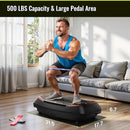 FLYBIRD 4D Vibration Plate 500 LBS Capacity, Oscillation, Linear, Pulsation Vibration Plate Exercise Machine, Triple Motors Vibration Plate for Bone Density Building & Lymphatic Drainage by CozyNest Decor