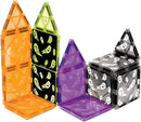 CreateOn Crayola Halloween Glow in The Dark Magnetic Tiles Set, Building Set for Kids, STEM Toys for Boys and Girls Ages 3 and Up, 14-Piece Set by TinyTreasures Baby Boutique
