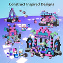 GobiDex 100PCS Magnetic Blocks for Girls, Build MagWonder with Magnet Building Toys Set, Princess Sensory Gift for Boys Girls Birthday (1 inch) by TinyTreasures Baby Boutique