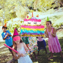 WERNNSAI Unicorn Cake Piñata Foldable - Unicorn Party Decorations Pink Girl Birthday Party Games Princess Pinata with Blindfold Bat and Tassels Happy Birthday Supplies for Kids Girls Classroom Game by TinyTreasures Baby Boutique