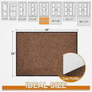 Mibao Front Door Mat, Dirt Trapper Welcome Mat for Outdoor Indoor, Non-Slip Waterproof Doormat, Durable Machine Washable Low Profile Entry Rug for Back Door Outside Patio Porch, 48" x 36", Brown by CozyNest Decor