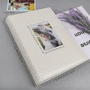 RECUTMS Small Photo Album 4x6 Paper Core Insert Inside Page Picture Album PU Leather Cover 300 Photo Sleeves Boy Girl Family Photo Book Memo Slot Wedding Albums (White) by TinyTreasures Baby Boutique