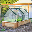 Ohuhu Portable Mini Greenhouse, 71"x36"x36" Greenhouses for Outdoors with Dual Large Zipper Doors & Ground Stakes, Waterproof & UV Protected Plastic Green House for Outside Garden Patio Transparent by GreenHaven Gardens