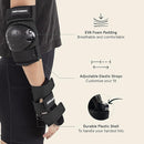 Retrospec Knee Pads, Elbow Pads & Wrist Guards for Men, Women & Kids - Protective Gear for Skateboarding, Roller Skate, Rollerblade, BMX & Scooter - Multi Sport Pad Set by TinyTreasures Baby Boutique