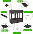 D'vine Dev Raised Beds - Elevated Garden Box with Drainage Plug, Standing Planter Beds for Vegetable/Flower/Herb Gardening Kit, RGB-4 by GreenHaven Gardens
