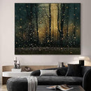 SIGNWIN 60"x72" Extra Large Framed Wall Art Magical Firefly Forest at Twilight, Enchanted Nature Scene for Home Living Room Bedroom Decor (Frame Assembly Required) by CozyNest Decor