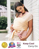 Momcozy Baby Carrier AirMesh - The Perfect Summer Sling for Newborns to Toddler 8-35 lbs - Cooling Fabric Baby Wrap, Lightweight, Ergonomic, and Easy to Wear, Light Beige by TinyTreasures Baby Boutique