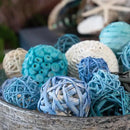 ANDALUCA Decorative Balls Bag Bowl Filler Home Decor (Turqouise Blue) by CozyNest Decor