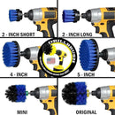 Pool Accessories - Cleaning Supplies - Drill Brush - 5 Piece Spin Brush Pool Cleaning Kit - Pool Supplies - Slide - Deck Brush - Hot Tub - Spa - Pond Liner - Pool Brush - Carpet Cleaner by CozyNest Decor