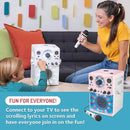 Singing Machine Portable Karaoke Machine for Adults & Kids with Wired Microphone, Rose Gold/Frosted Pink - Built-In Karaoke Speaker, Bluetooth with LED Disco Lights - Karaoke System with CD+G & USB by TinyTreasures Baby Boutique