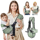 Baby Carrier Newborn to Toddler,Adjustable Baby Sling Carrier,Comfortable and Lightweight Toddler Carrier for 25-60 lbs,Ideal for Shopping Travelling by TinyTreasures Baby Boutique
