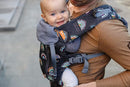 Beco Baby Carrier 8 Hybrid Newborn to Toddler Carrier (7-45lbs) - All in 1 Mesh Backpack, Front and Hip Carrier with Adjustable Seat - Cooling Ergonomic Carrier (Boho Rainbow) by TinyTreasures Baby Boutique