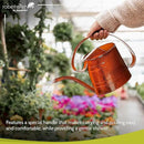 ROBERT ALLEN MPT01506 Danbury Metal Watering Can, Tango Orange by GreenHaven Gardens