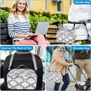 Accmor Stroller Organizer, Universal Stroller Organizer with Insulated Cup Holder Pocket, Dual Purpose Large Capacity Stroller Bag Caddy, Stroller Accessories Fits for Uppababy, Doona, Nuna Strollers by TinyTreasures Baby Boutique