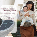 Momcozy Hip Seat Baby Carrier - Adjustable Waistband with Original 3D Belly Protector, Ergonomic Carrier with Various Pockets for Newborns & Toddlers up to 45lbs (Grey, Large) by TinyTreasures Baby Boutique