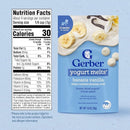 Gerber Baby Snacks Yogurt Melts, Banana Vanilla, 1 Ounce (Pack of 7) by TinyTreasures Baby Boutique