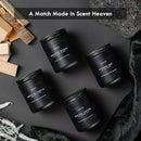 Scented Candles Set | Gifts for Men - 4 Pack Men Candle Set, Masculine Candle, Soy Candles for Home Scented, Gift for Dad Fathers Day -Scent of Cedar Oakmoss/Pine&Clove/Patchouli/Sandalwood by CozyNest Decor