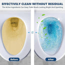 Toilet Bowl Cleaner Bottle, Automatic Toilet Bowl Cleaner Tablets in Bottle, Easy to Use, Long-Lasting Effect Toilet Cleaners Drop in Tank, Blue, 2 Bottles by CozyNest Decor