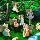 Roowest 16 Pcs Garden Accessories Miniatures Fairies Kit Resin Hedgehogs Cute Tiny Mushroom Miniature Figurines Mini Garden Lawn Yard Micro Landscape Ornaments for Home Decorations Outside by GreenHaven Gardens