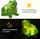 Solar Frog Lights Deck Decorative Lighting Statue Lawn Patio Backyard Outdoor Garden Decoration Housewarming Gift by GreenHaven Gardens