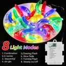Couah [ 8 Modes & Timer ] Tropical Fruit Banana String Lights, 16 FT Summer String Lights with 30LED Banana Lights, Summer Fairy Lights Battery Operated for Tropical Beach Party Birthday Summer Decor by CozyNest Decor
