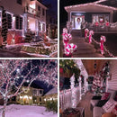 JMEXSUSS 400 LED Red and White String Lights Outdoor, 8 Modes Christmas String Lights Outdoor,132ft LED Lights Plug in for Christmas Tree Party Decorations by GreenHaven Gardens