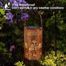 2 Pack Turtles Solar Lanterns Garden Decor - Birthday Gifts for Women Mom Grandma, Solar Lantern Outdoor Waterproof Hanging Solar Lights Outside for Yard, Patio, Lawn, Yard, Outdoor by GreenHaven Gardens