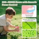 Kids Microscope Digital 1000X Zoom, Mini Pocket Handheld Microscope Portable Travel Toys, HD Photo & Video with 8GB SD Card, Christmas Birthday Gifts for Girls, STEM Toys for Toddlers Age 3-8 by TinyTreasures Baby Boutique