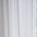 Sutuo Home White Crochet Boho Curtain 96 Inches Long, Sheer Lace Handmade Tassels Knitted Window Treatment Vintage Rustic Bohemian Farmhouse Drape for Bedroom Rod Pocket 1 Panel 59" W x 96" L by CozyNest Decor